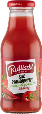 Image de Pudliszki Sok Pomidorowy Ze Świeżych Pomidorów Pikantny 290 Ml