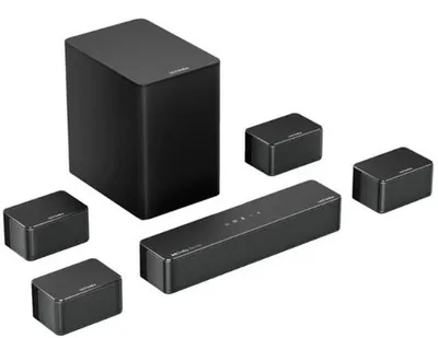 Image de Système audio surround à 7.1 canaux avec barre de son pour téléviseur, home cinéma,via application, sans fil