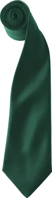 Immagine prodotto di Cravatta in raso Premier da uomo (2 pezzi/confezione) RW6940 (taglia unica) (verde bottiglia)