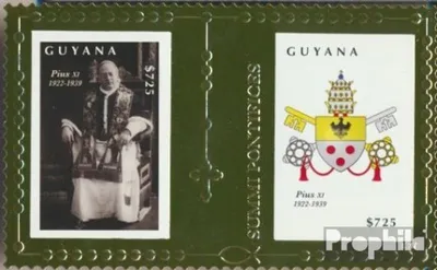 Produktbild von Briefmarken Guyana 2011 Mi Block835 (kompl.Ausg.) postfrisch Päpste