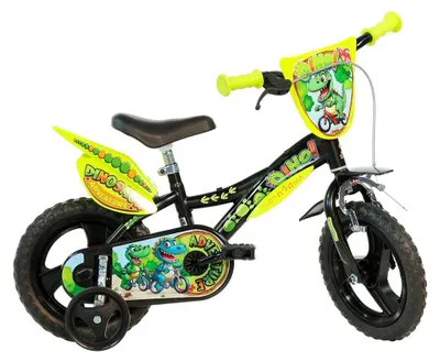 Produktbild von Dino Bikes Dino Adventure 12´´ Fahrrad Schwarz 3-5 Years Junge Schwarz 3-5 Years