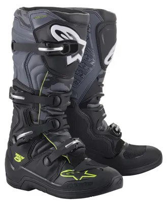 Obrázek produktu pro boty TECH 5, ALPINESTARS (černá/šedá/žlutá fluo, vel. 47)
