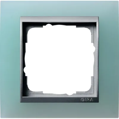 Produktbild von GIRA Event Opak - Aluminium - Blau - Schraubenlos - 90 mm - 90 mm - 1,14 cm - 1 Stück(e)