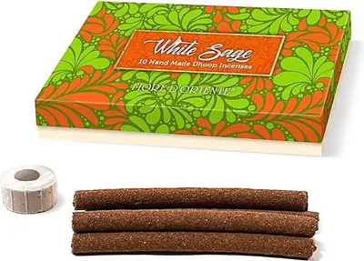 Produktbild von Fiore D'oriente Dhoop Weihrauch Weißer Salbei – 2er-Set – 15 g