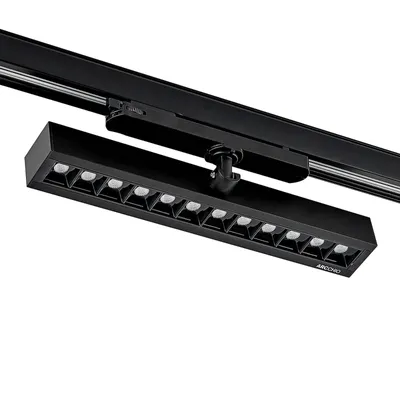 Produktbild von Arcchio Millay LED-Schienenstrahler schwarz 4000K