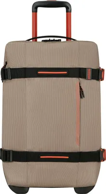 Produktbild von American Tourister Reisetasche Trolley Urban Track Duffle / WH Coated Beige / Orange 55cm