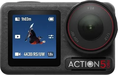 Image de Caméra d'Action DJI Osmo Action 5 Standard Combo, CMOS 1/1,3", UHD 4K120, 12 Mpx, Écrans Tactiles, Bluetooth 5.0, Wifi