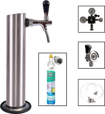 Produktbild von Zapfgarnitur mit Kompensatorschankhahn Typ M (Typ M) 425g Soda Getränkesprudler