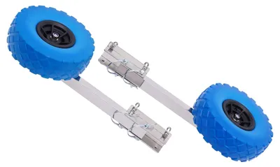 Productafbeelding van Rubberwielen voor Aanhanger 25 cm met Hoog Draagvermogen
