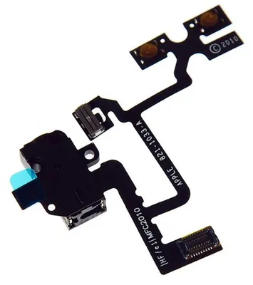 Produktbild von Kopfhörer-Lautstärkeflex für iPhone 4, Schwarz, 3er-Pack