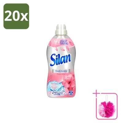Produktbild von 20 x Silan Fresh Control Wasverzachter Floral Crisp 1056 ml - Sparpackung - 20 Stücke