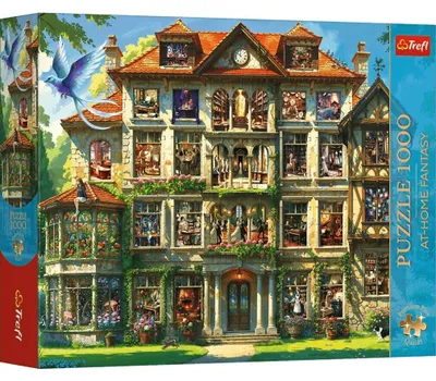 Immagine prodotto di Puzzle Premium Plus 1000 - Una dimora piena di segreti - Trefl
