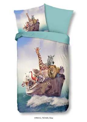 Produktbild von Duvet cover Good Morning 135x200 + 1* 80x80 cm - animals