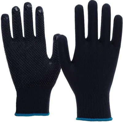 Produktbild von Arbeitshandschuhe | 240 Paar Nitras Strickhandschuhe | blau | Gr. 6-11