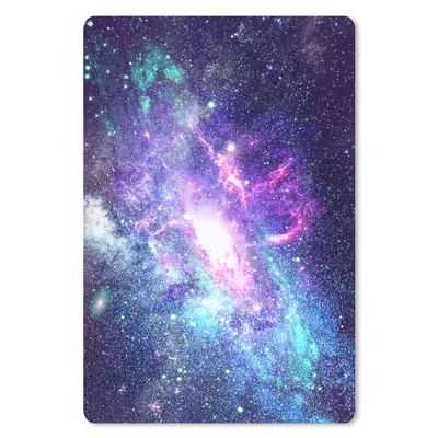 Produktbild von MuchoWow® Mauspad Mousepad Farben - Weltraum - Sterne 18x27 cm - Mousepads - Maus Mat - Pad - Mausunterlage
