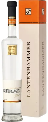 Image de Lantenhammer, liqueur de sang d'orange biologique | 0,5l. Bouteille présentée dans un coffret cadeau