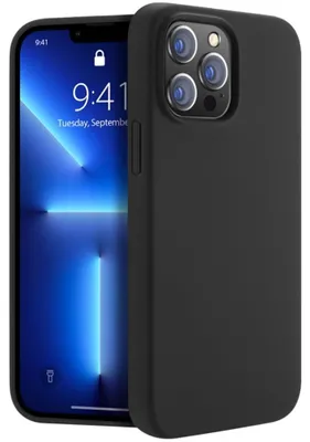 Productafbeelding van nevox StyleShell beschermhoes voor iPhone 14 Pro Max, zwart