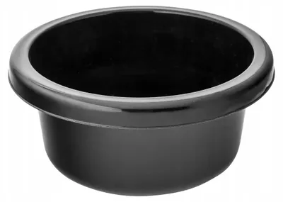Produktbild von Altom Design Runde Kunststoffschüssel 4 L Schwarz