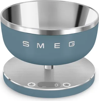 Zdjęcie produktu dla Smeg KLA01SBMWW Cyfrowa Waga Kuchenna, Max. 5kg, Kolor Storm Blue