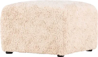 Image de Frankie pouf beige.