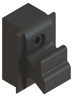 Produktbild von OSMO ALU-CLADDING Befestigungsclip VE100 Schwarz