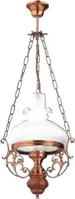 Immagine prodotto di Lampada a soffitto Lampadario Lampadario a soffitto in vetro marrone barocco