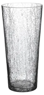 Produktbild von Konische Vase SERENITE aus Glas mit Crackleffekt 12x25 cm