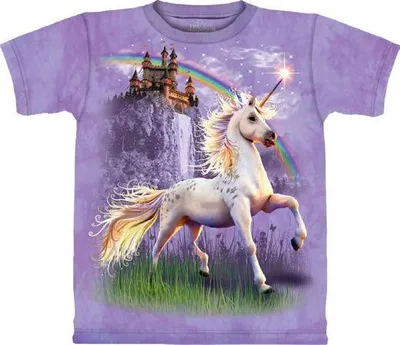 Produktbild von The Mountain T-Shirt - Unicorn Castle KIDS L