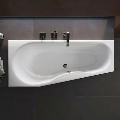 Produktbild von Steinkamp Life Raumsparbadewanne 160 x 75/50 cm rechts