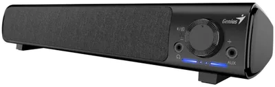 Produktbild von GENIUS Wireless Soundbar 220BT / Bluetooth / 3,5"-Klinkenanschluss / 4 W / Schwarz