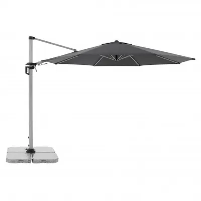 Obrázok produktu pre Doppler Active 370 cantilever umbrella, Slnečník na terasu, Kolo, Antracit, Textil, Polyester, Oceľ, Hliník
