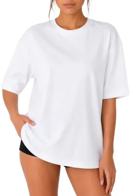 Produktbild von Reichstadt Damen Oversized T-Shirt 25RSW070 White L