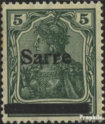 Produktbild von Briefmarken Saarland 1920 Mi 4III gestempelt Germania