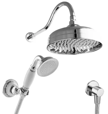 Produktbild von PaulGurkes Retro Duschsystem Nostalgie mit Duschkopf Handbrause ohne Armatur