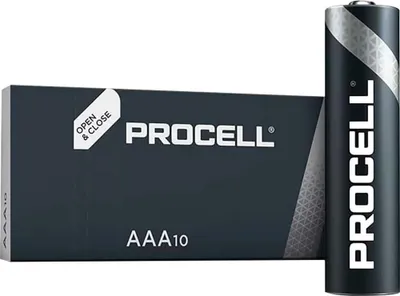 Obrázok produktu pre Duracell Procell LR03 AAA batérie nenabíjacie 1,5 V 10 kusov
