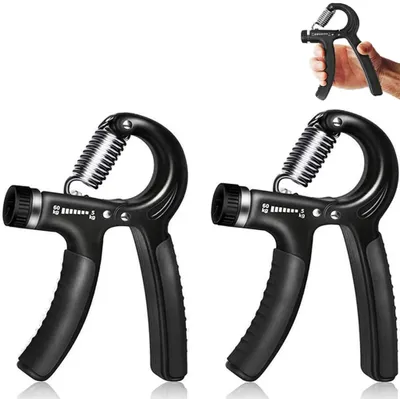 Produktbild von Handtrainer UnterarmTrainer 2-er Set Einstellbarer Widerstand ,Fingertrainer,Griffkraft Trainer Hand Trainingsgerät für Muskeltrainer und Hand Gripper