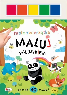 Obrázok produktu pre Małe zwierzątka. Maluj paluszkiem