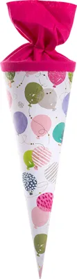 Produktbild von Goldbuch Geschenktüte Happy Ballo Schultüte Gold 35 cm