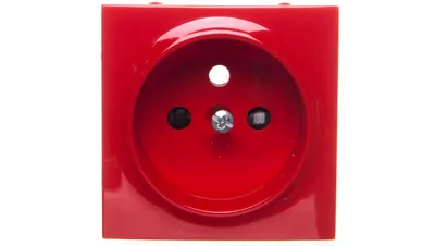 Immagine prodotto di Simon 54 Coperchio per presa singola con chiusure rosso DGZ1ZP/22