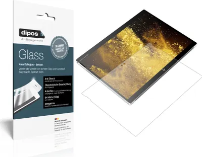 Produktbild von 2x Schutzfolie für HP Elite X2 G4 12.3 Zoll matt - Anti-Shock 9H Folie dipos Glass Kunststoffglas