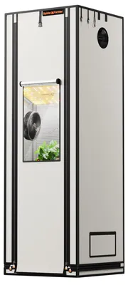 Immagine prodotto di Tenda da coltivazione, dimensioni 60x60x180 cm, per l'agricoltura indoor