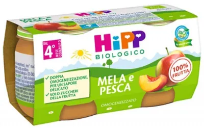 Immagine prodotto di Hipp Omog Mela/Pesca 2X80G