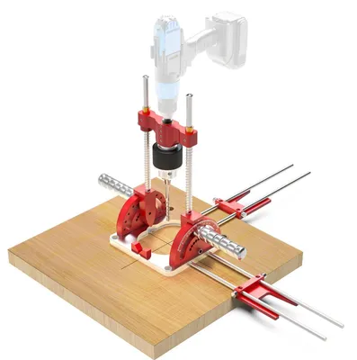 Imagen del producto de Soporte de perforación de precisión multiángulo, para taladro manual
