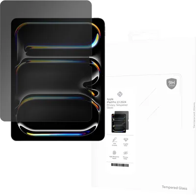 Produktbild von Schutzfolie Apple iPad Pro 13 (M4 2024), iPad Pro 13 (M5 2025) - Panzerglas - Cazy - Schwarz