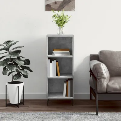 Obrázok produktu pre vidaXL Príborník betón sivý 34,5x32,5x90 cm odvodený výrobok z dreva