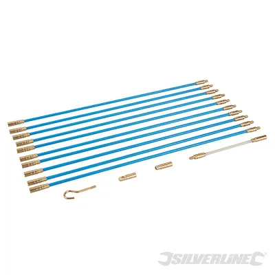 Produktbild von Silverline 633570 Drahtdurchführungsstangen, 13 Stück
