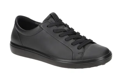 Produktbild von Ecco SOFT 7 WOMEN Damenschuhe - sportliche Schnür- Halbschuhe schwarz NEU