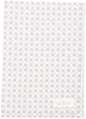 Produktbild von Greengate Sybille Geschirrtuch white 70x50cm