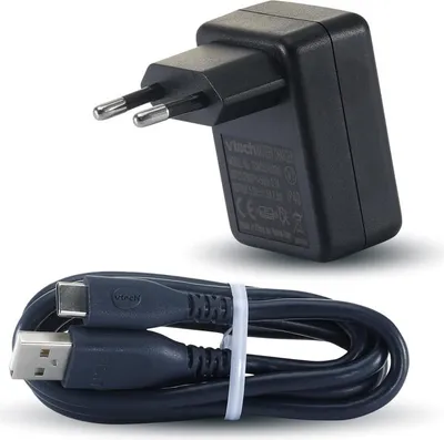 Produktbild von USB-C Netzadapter 7,5 Watt (schwarz, für VTech Lernspielzeuge)