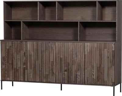 Produktbild von New Gravure Wandschrank Asche Furnier Espresso